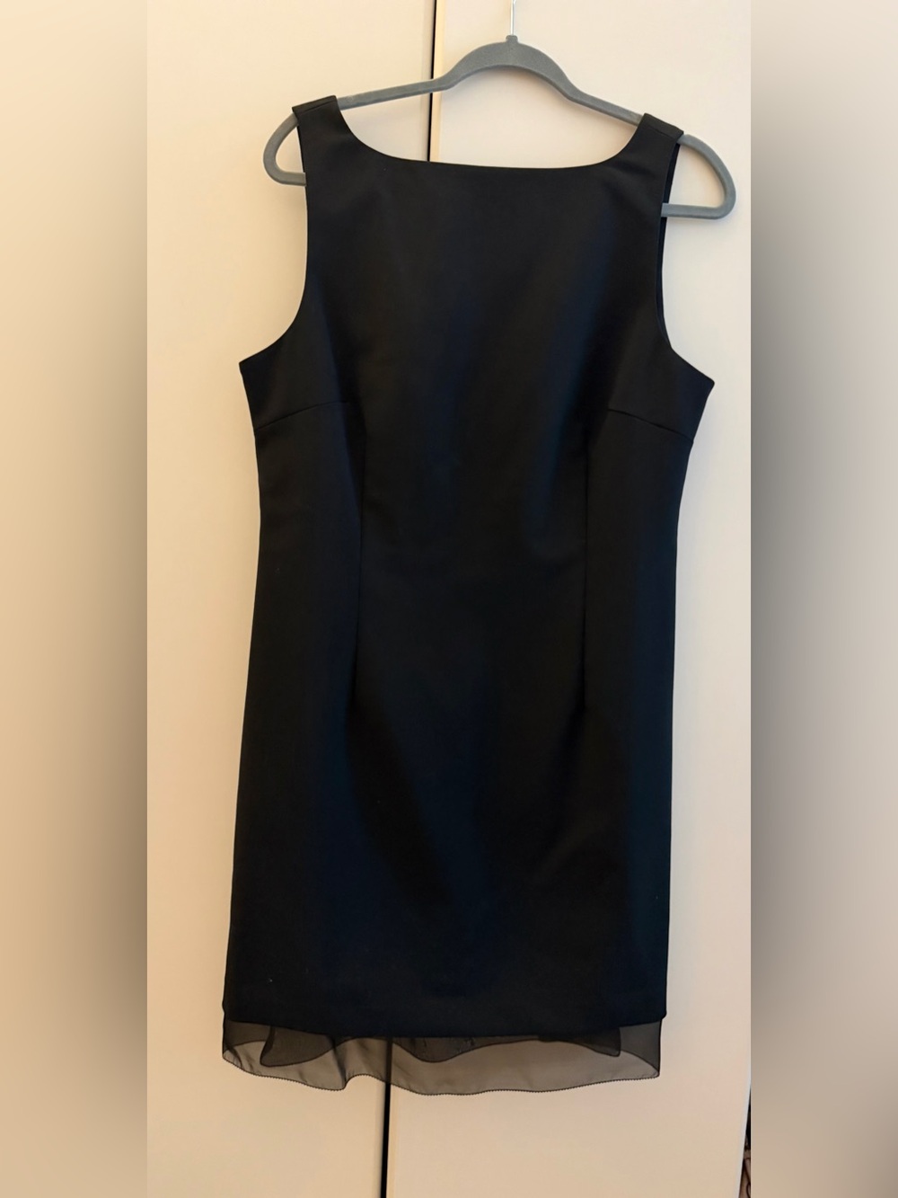 Rue Sophie Sheath Dress with Sheer Trim